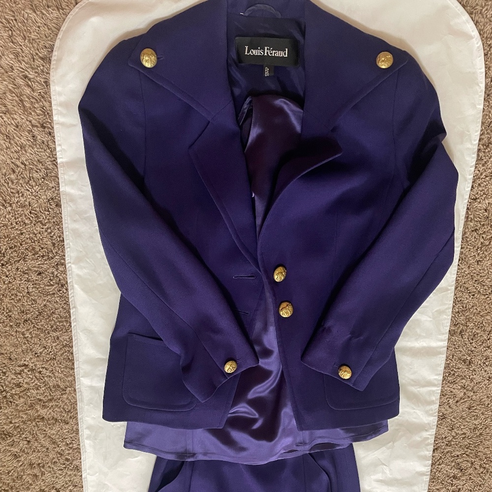 LOUIS FERAUD - AUBERGINE BUSINESS 3 PIECE OUTFIT